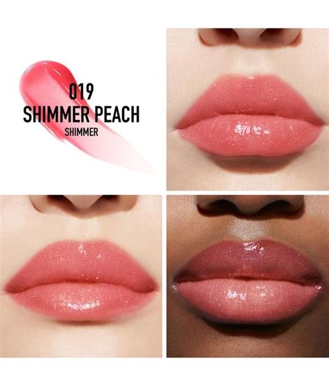 shimmer peach dior